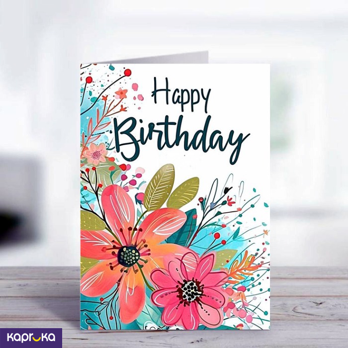 Happy Birthday Greeting Card