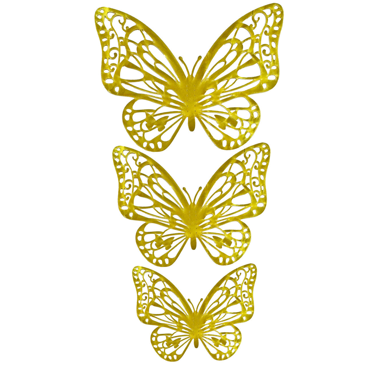 Gold Butterflies-3