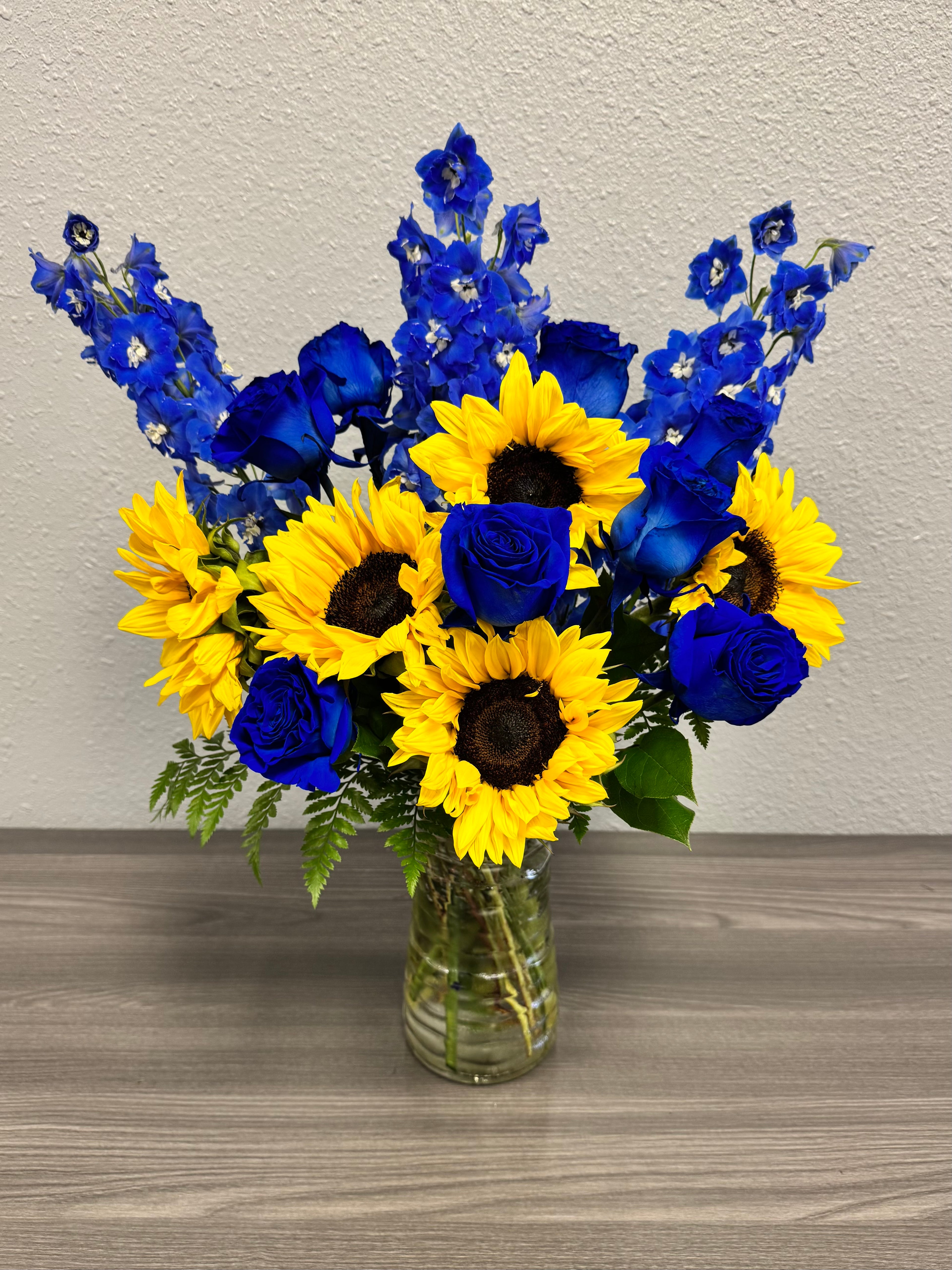 Blue Skies & Sunflowers