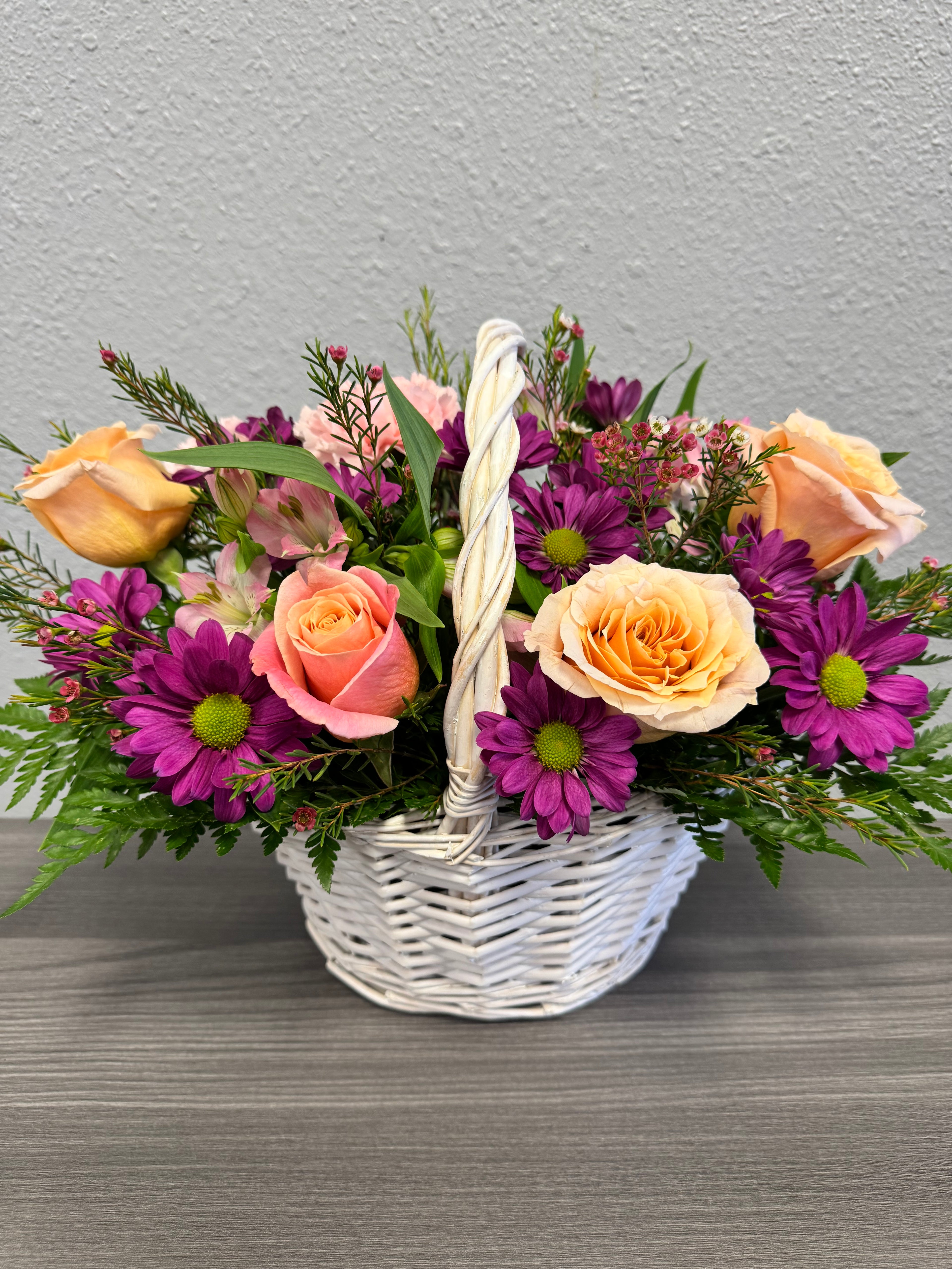 Wildflower Sunset Basket