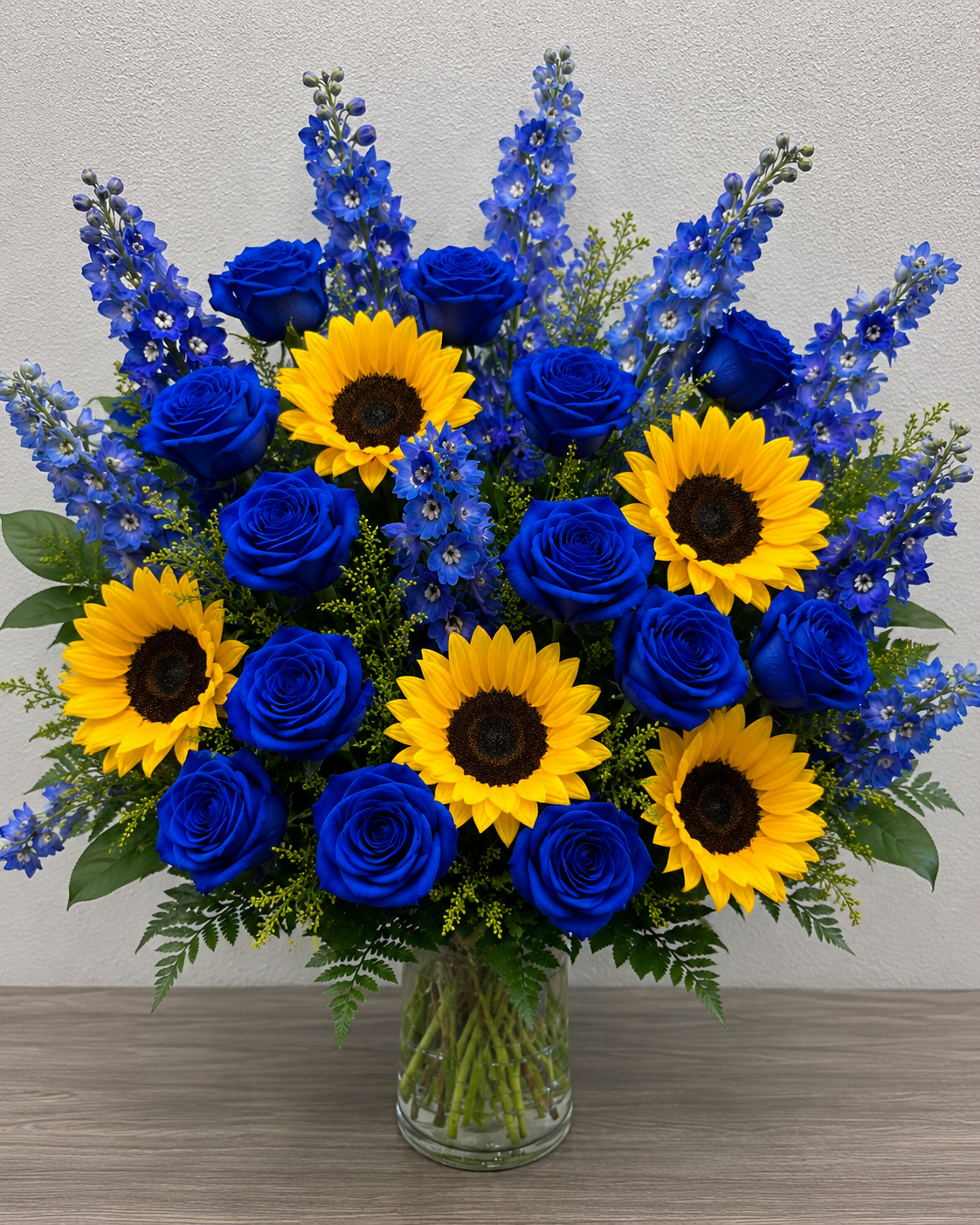 Blue Skies & Sunflowers