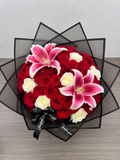 Velvet Stargazer Bouquet