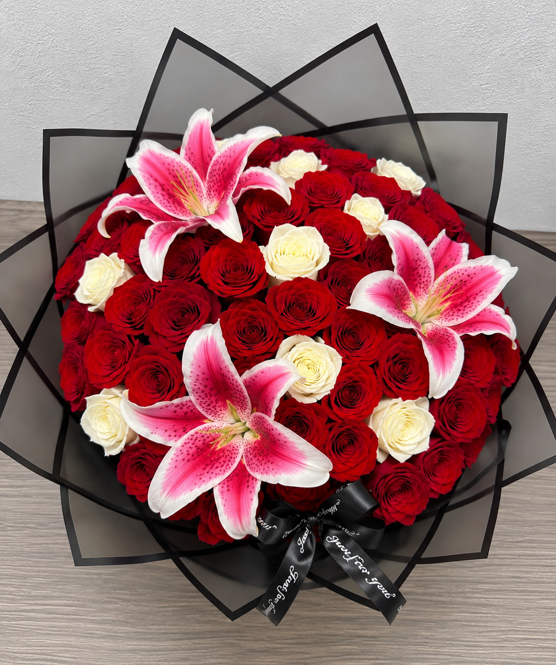 Velvet Stargazer Bouquet