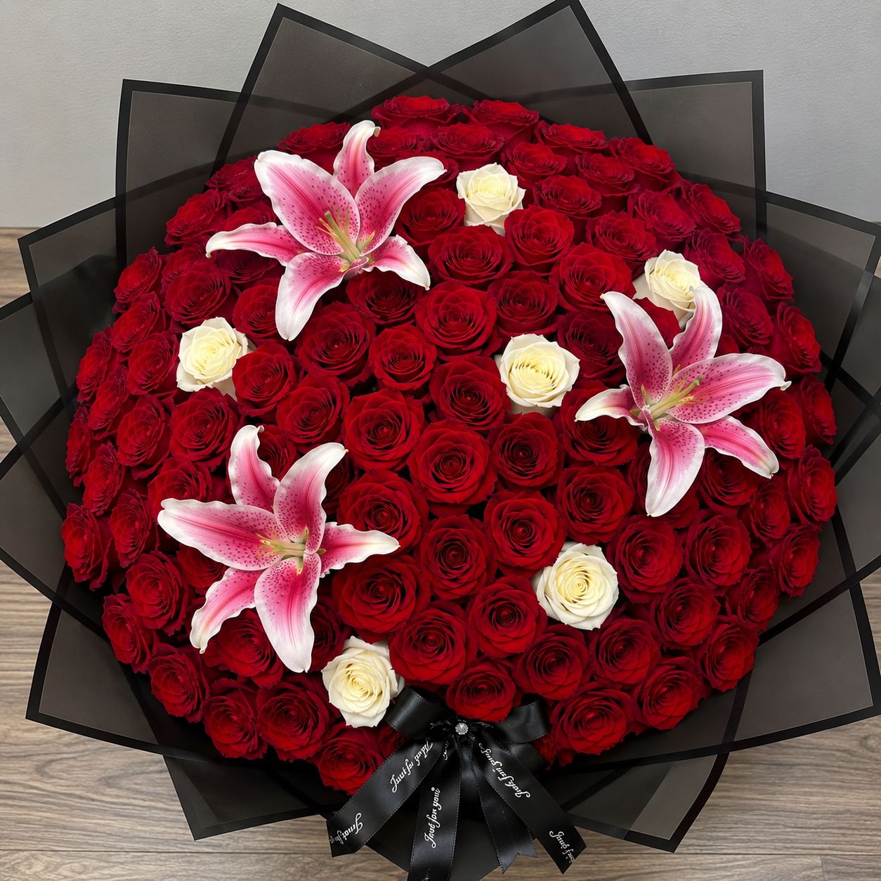 Velvet Stargazer Bouquet