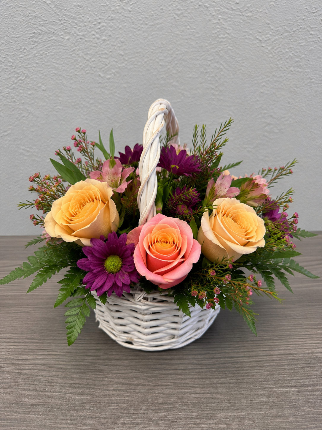 Wildflower Sunset Basket
