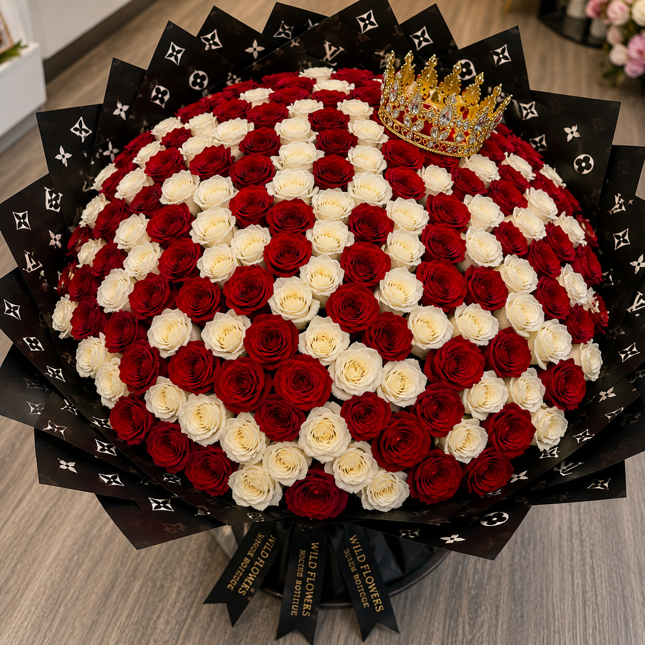 Crowned In Love Bouquet
