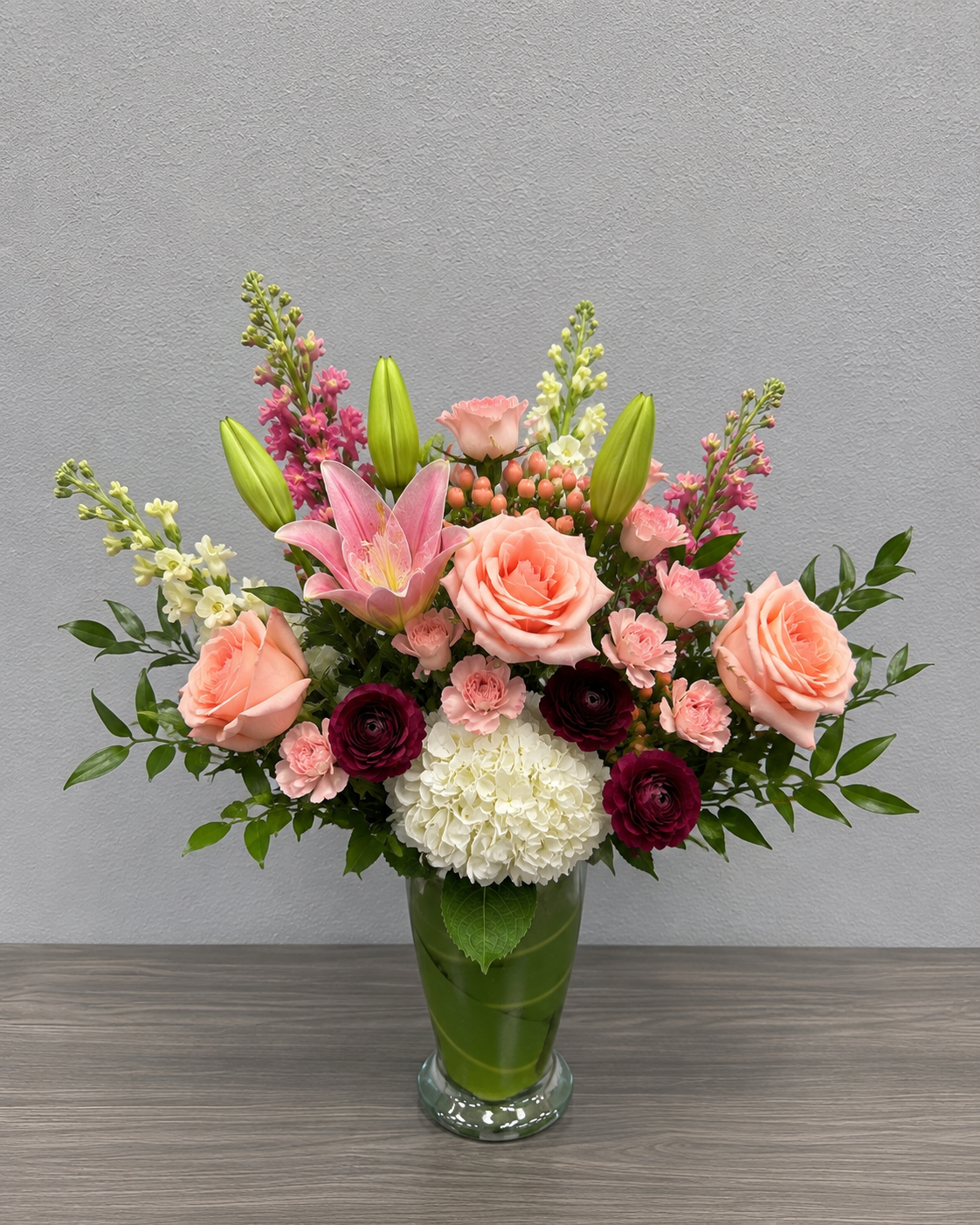 Blush Ranunculus Garden