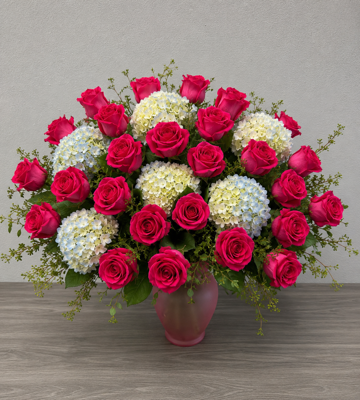Pink Hydrangea Romance