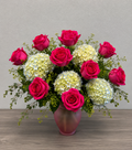 Pink Hydrangea Romance