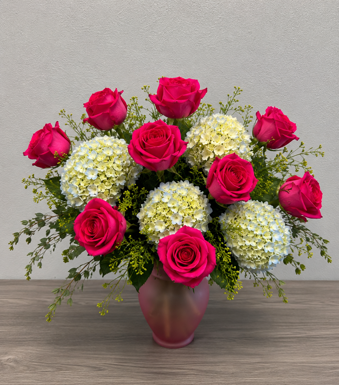 Pink Hydrangea Romance