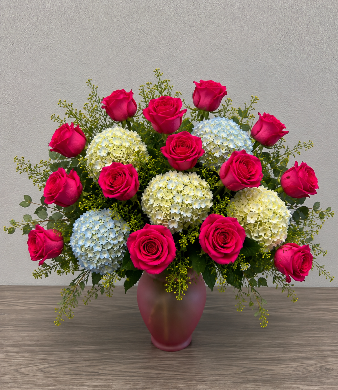 Pink Hydrangea Romance