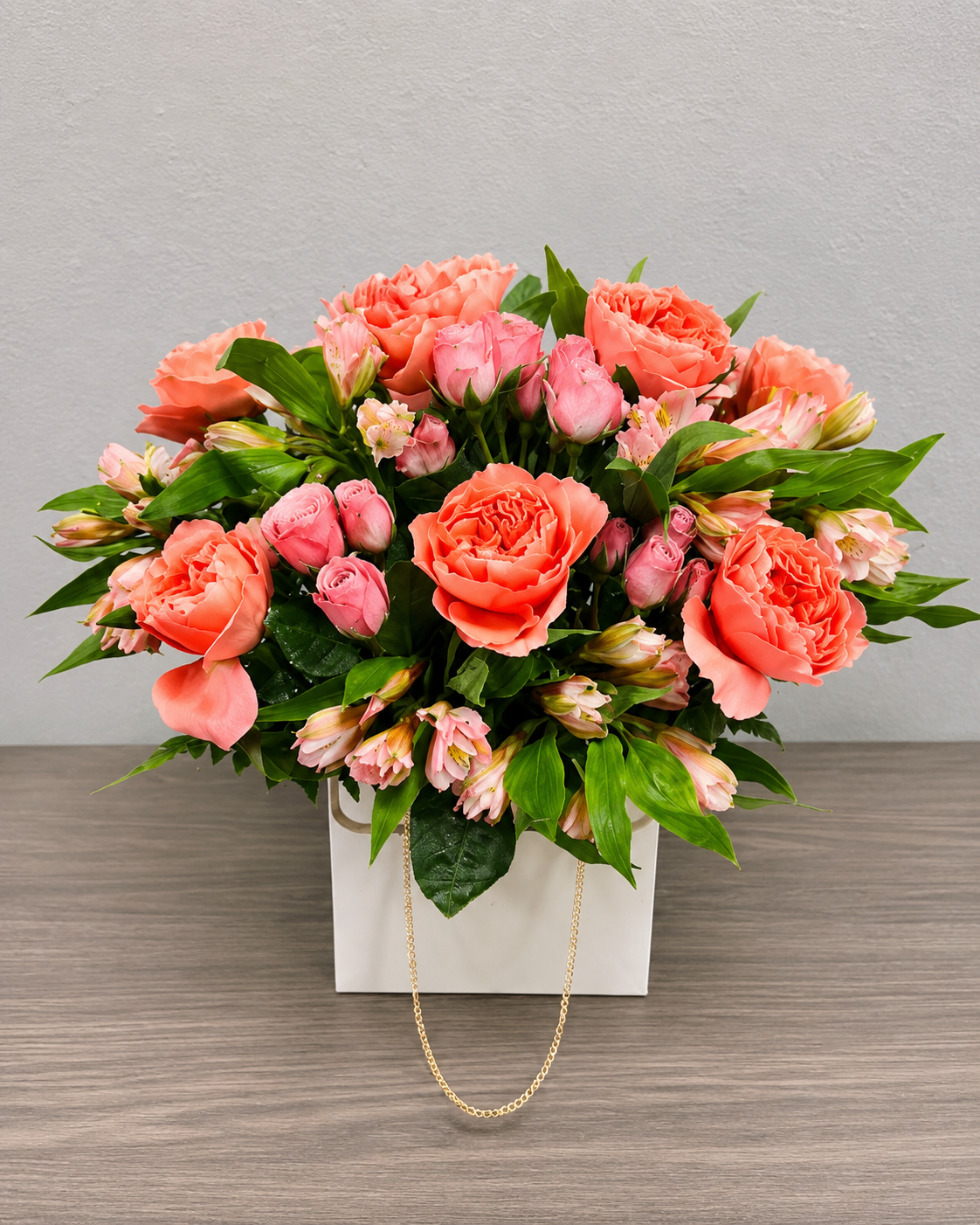 Coral Luxe Purse
