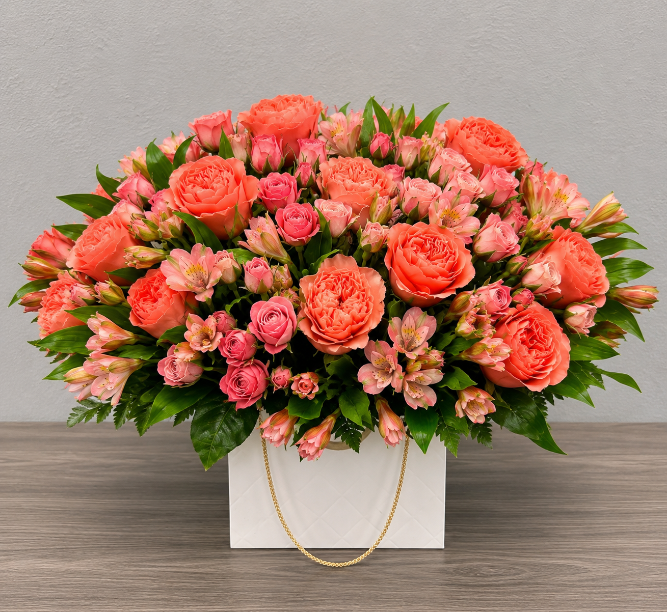 Coral Luxe Purse