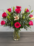 Hot Pink Rose Bliss
