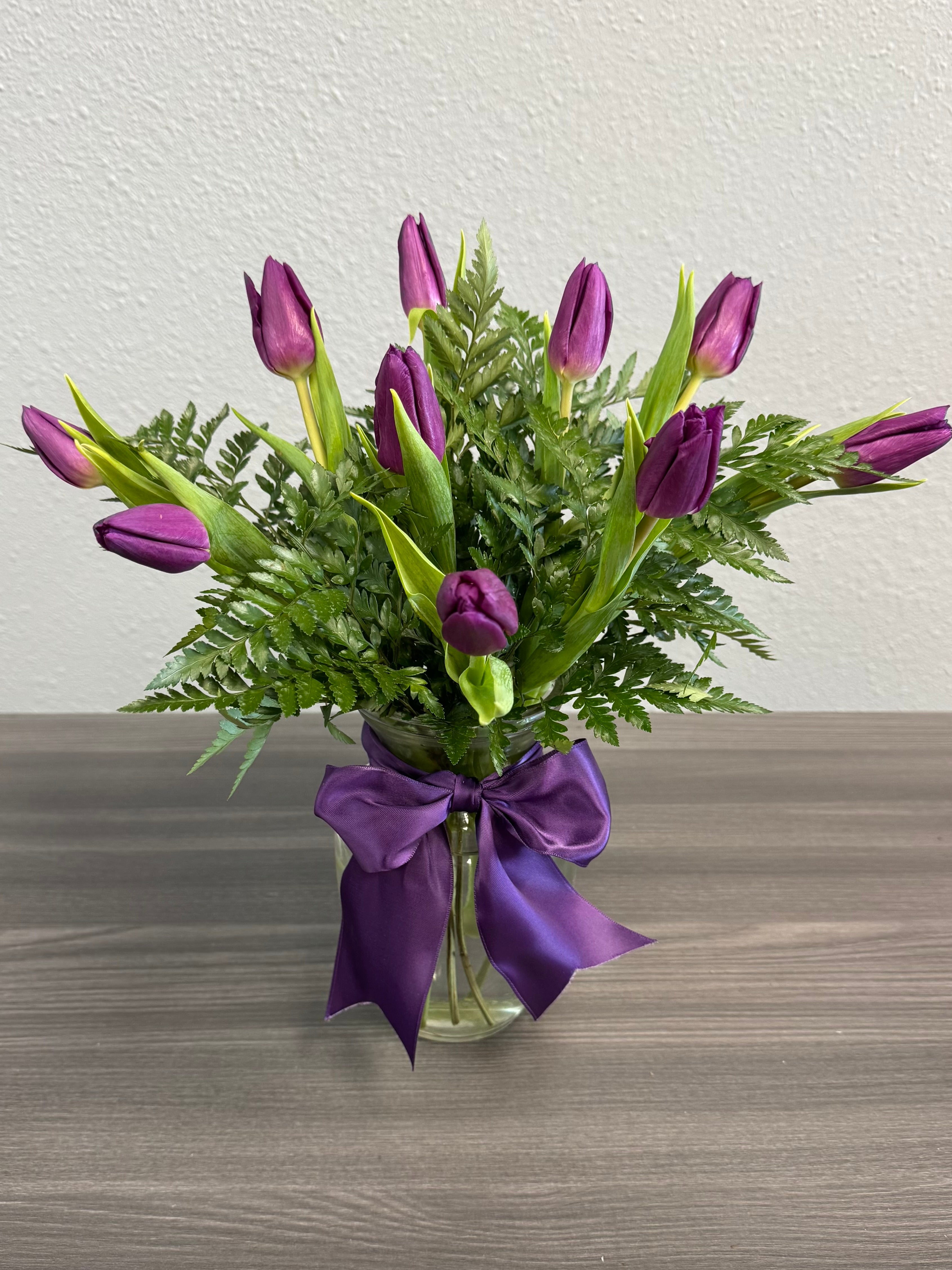 Lavender Tulip Kiss