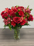 Crimson Romance Bouquet
