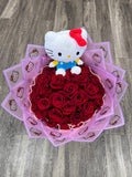 Hello Kitty Sweetheart Rose Bouquet