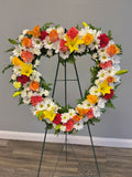 Sunset Remembrance Heart