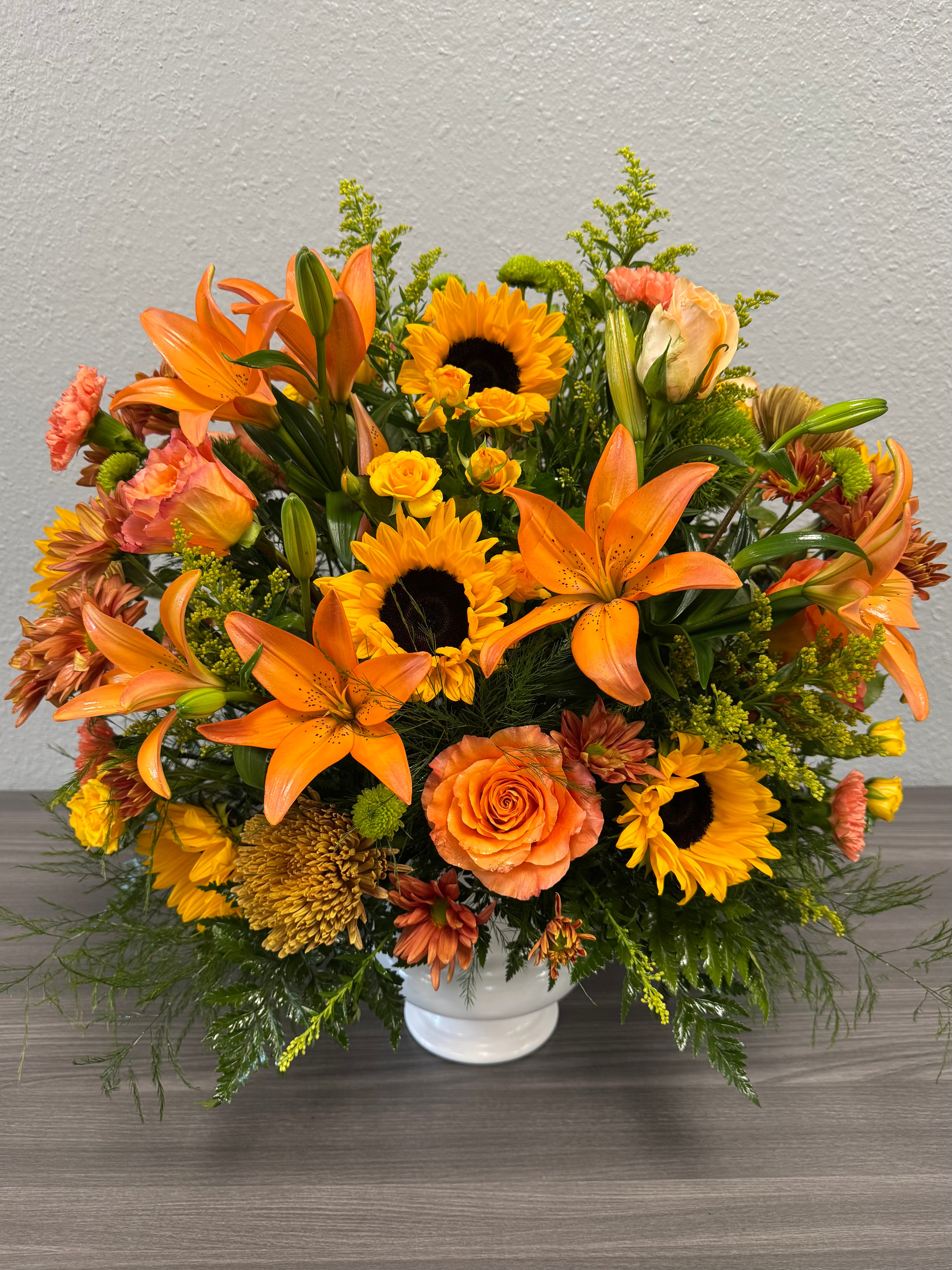 Golden Sunset Garden
