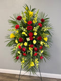 Golden Tribute Standing Spray