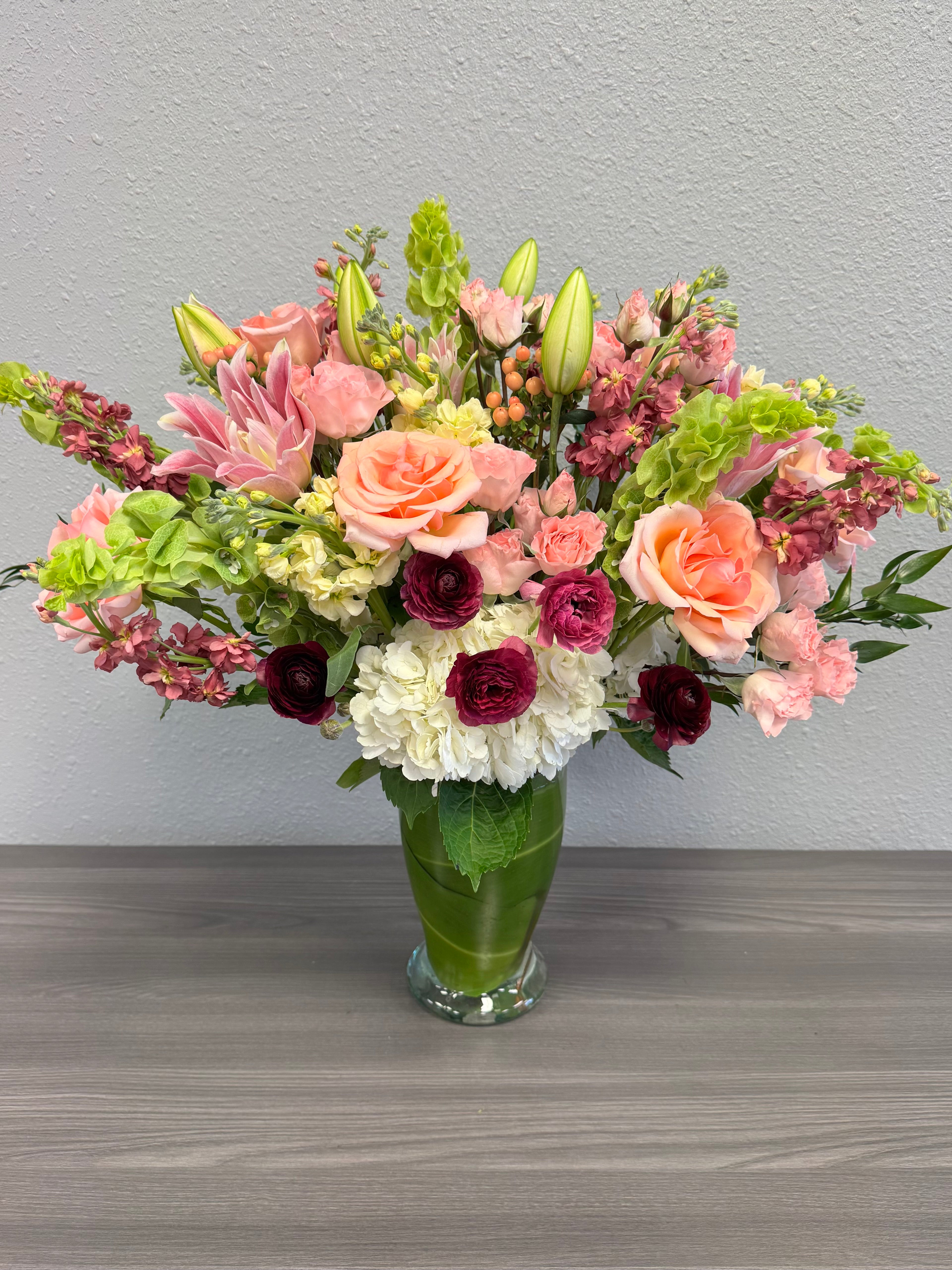 Blush Ranunculus Garden